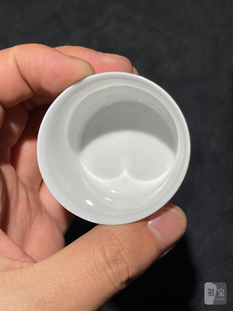 解放初 雷火莲风格粉彩十八罗汉杯一套十八件 - 图39